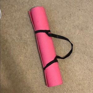 Hot pink yoga Matt!